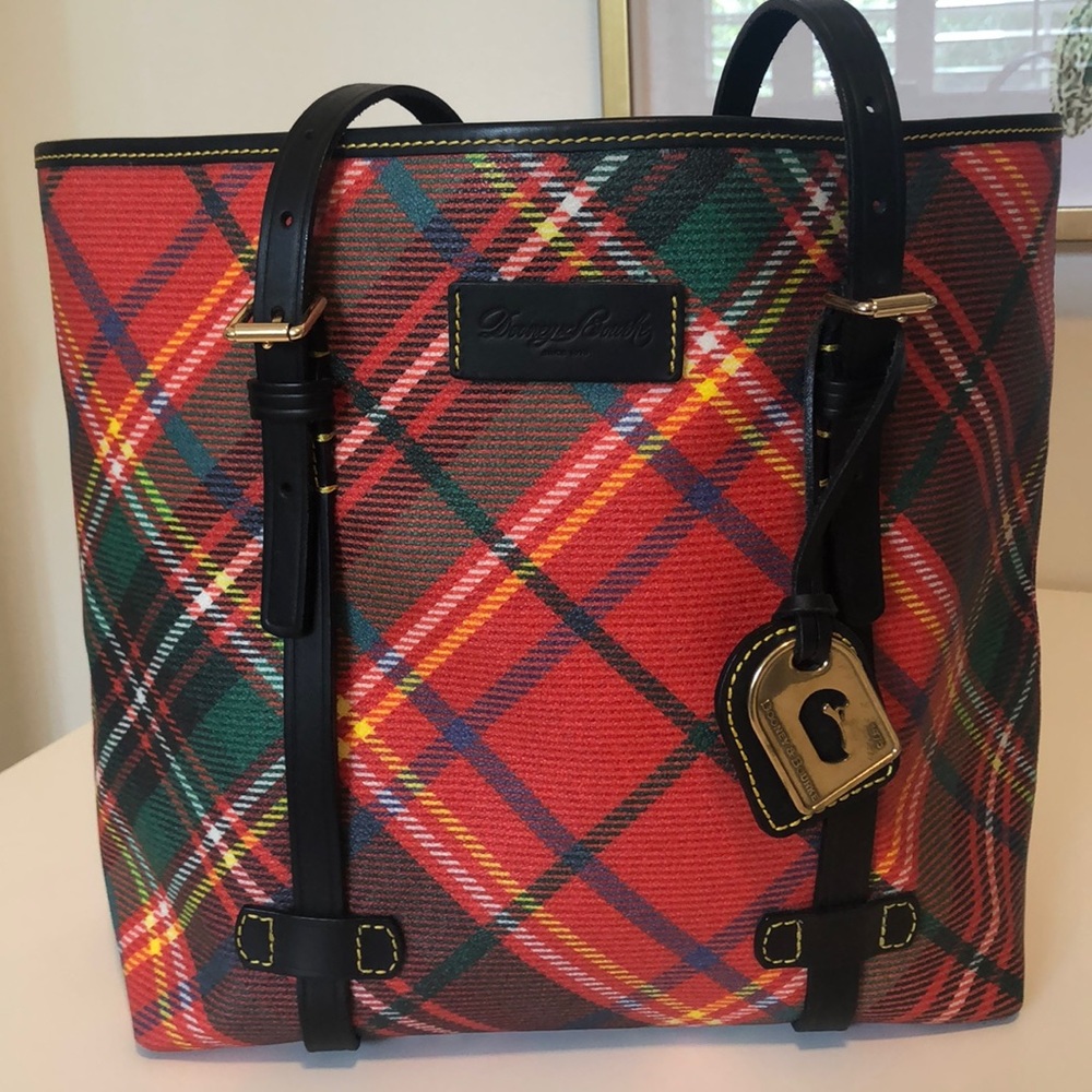 Dooney & Bourke plaid tote